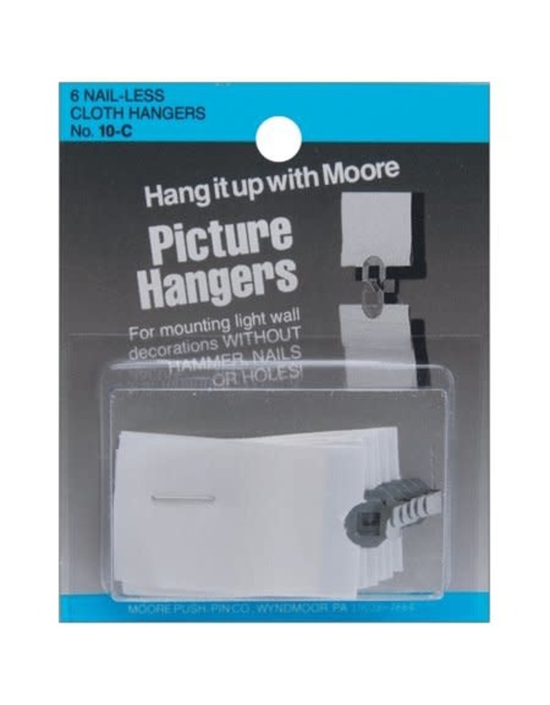Moore Cloth Picture Hangers 6 Pack