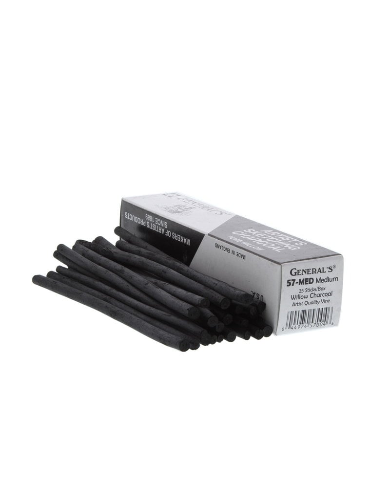 General Pencil **Clearance** Charcoal Medium Willow 25/Bx