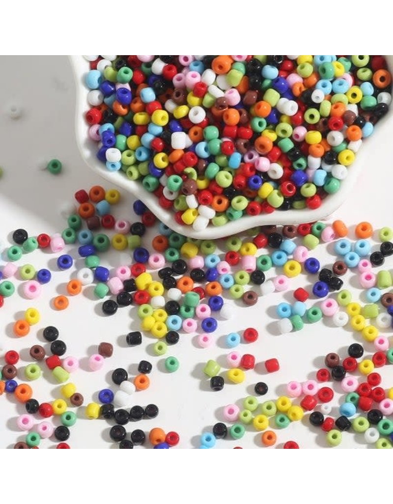 Seed Bead Assortment 2mm 12/0 1.5oz - MICA Store