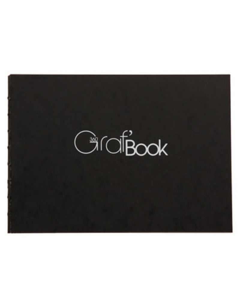 Clairefontaine ** Clearance ** Graf' Book 360* - 100 Blank Sheets - Landscape 7 1/2 X 9 5/6