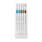 Emott EMOTT Fineliner Pen Sets, 5-Pen Set #4