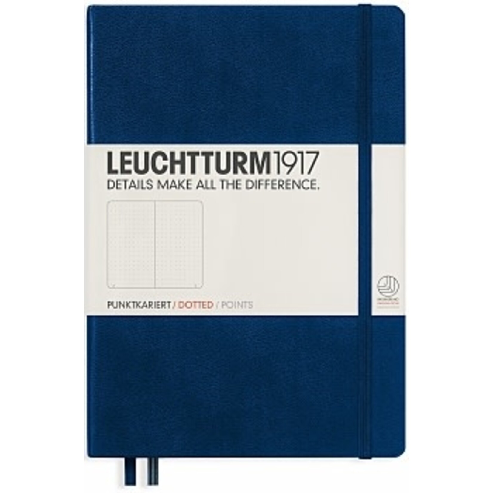 Leuchtturm Navy, Pocket, Dotted