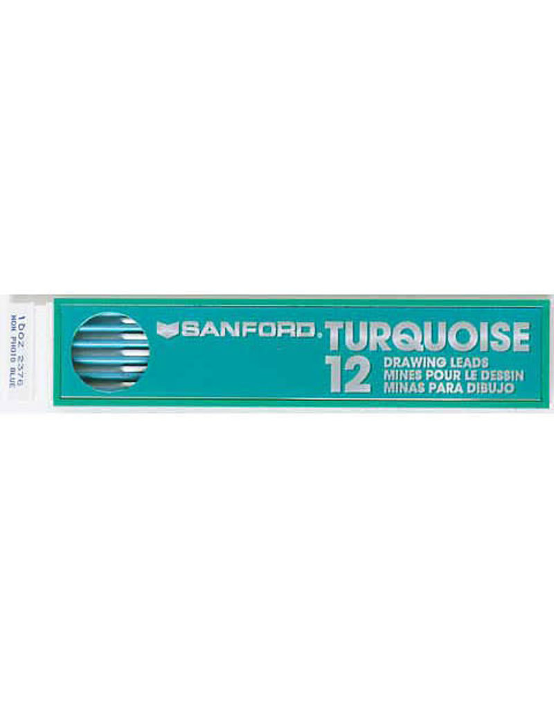 Sanford Turquoise Non-Photo Blue Leads, 12 Pack