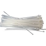 none Zip Ties 10" - Natural - 3 oz (approx 50 ties)