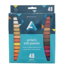 Art Alternatives Artist Soft Pastel Sets, 48-Color Set Assorted