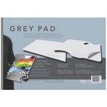 New Wave Grey Pad Paper Palettes, 11" x 16" Rectangular, 50 Shts./Pad