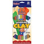 Sculpey EZ Shape Modeling Clay 20-Color Sampler, Non Drying