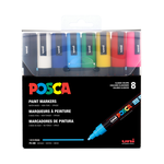 Posca POSCA Paint Marker Sets, 8-Color PC-5M Medium Set