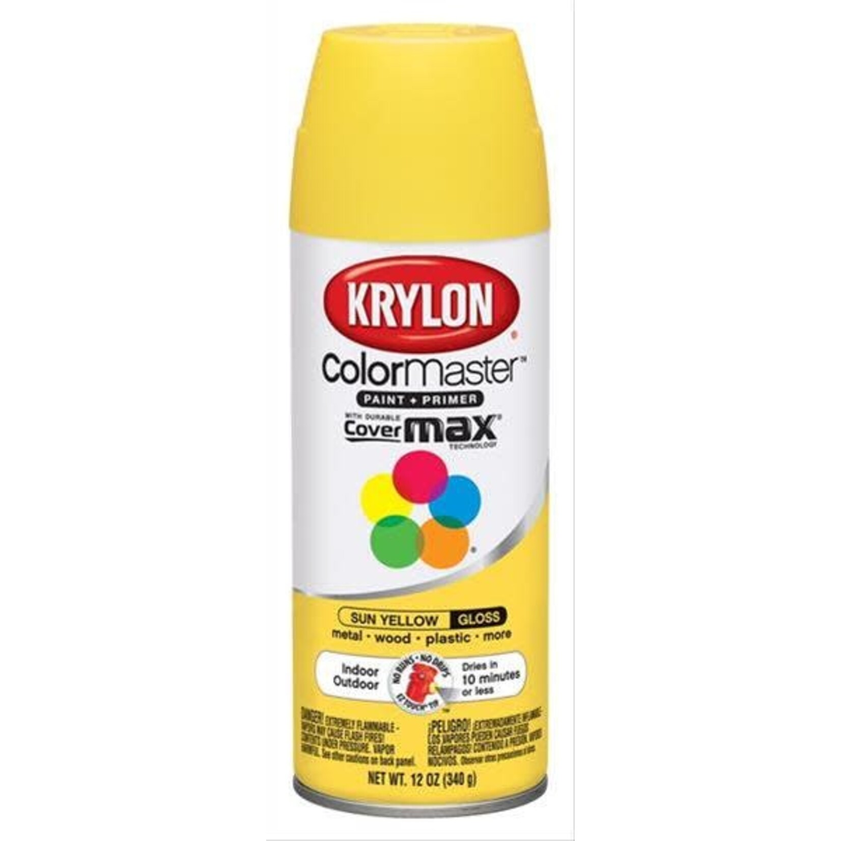 Krylon Krylon Colormaster Gloss Sun Yellow