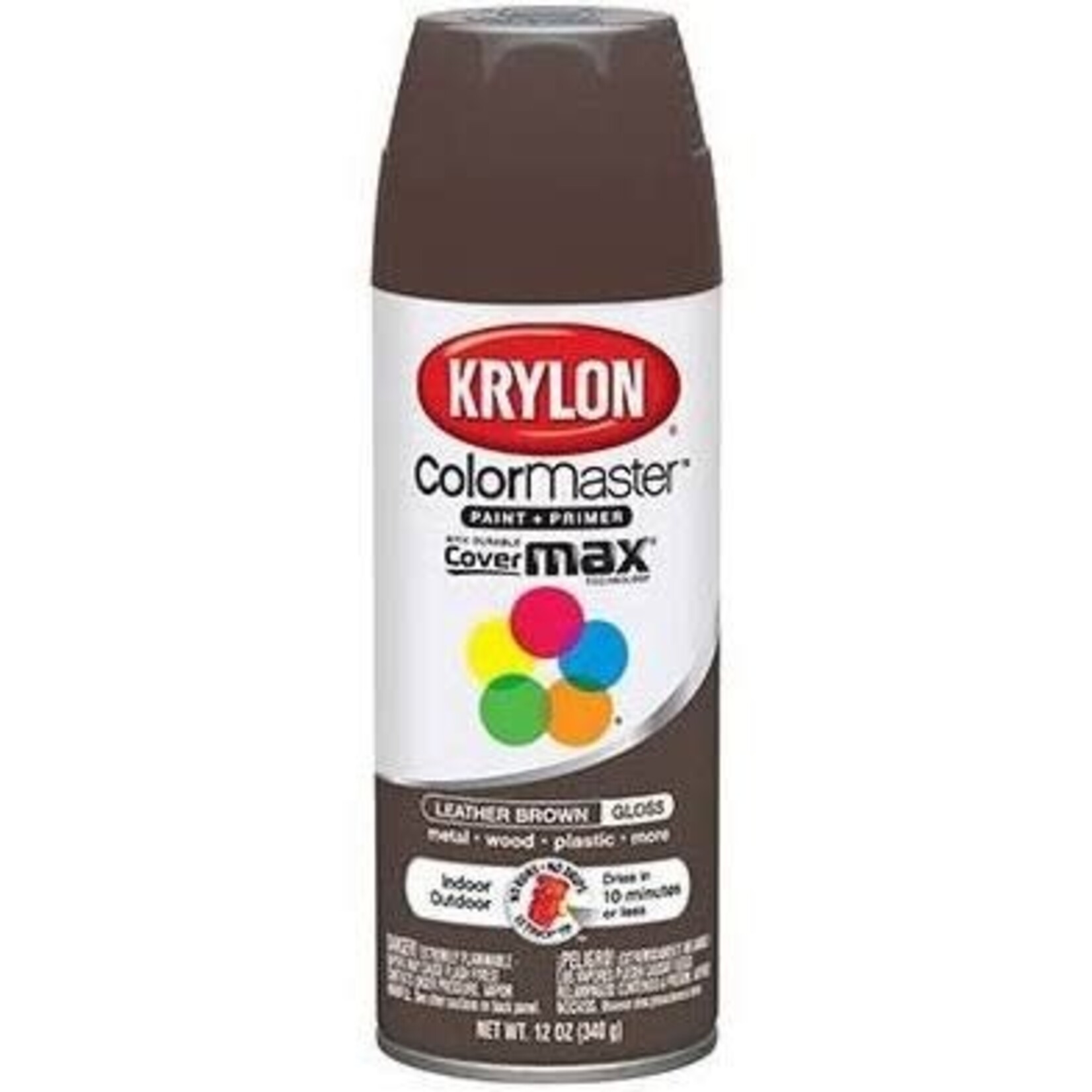 Krylon Krylon Colormaster Gloss Leather Brown