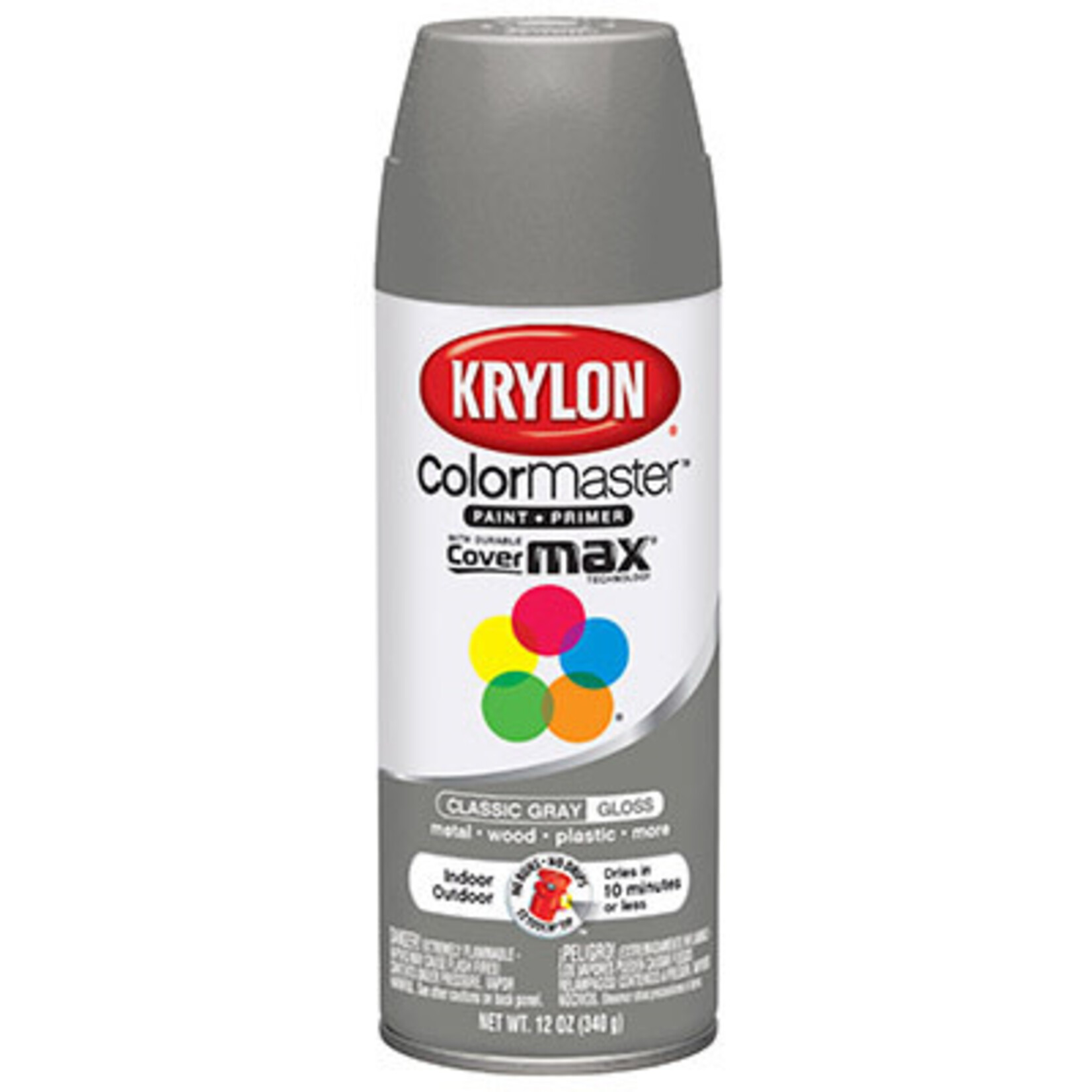 Krylon Krylon Colormaster Gloss Classic Gray