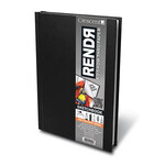 Crescent Board Rendr Hard-Cover Sketch Books, 5.5'' X 8.5''