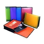 Filexec Expandable Pocket Folder - Asst 9.75X13In Bulk 3In Capacity-Frosted