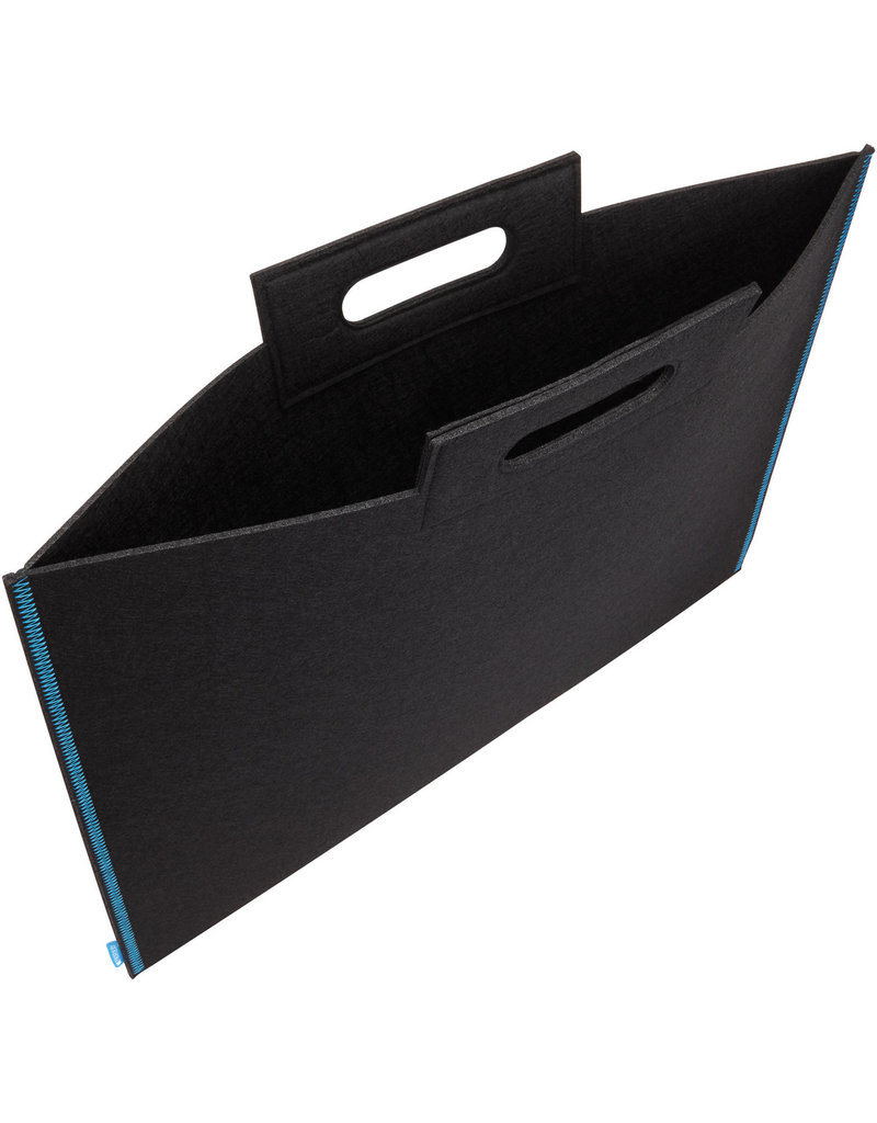Itoya Profolio Midtown Bags, 23 X 31 Black/Blue