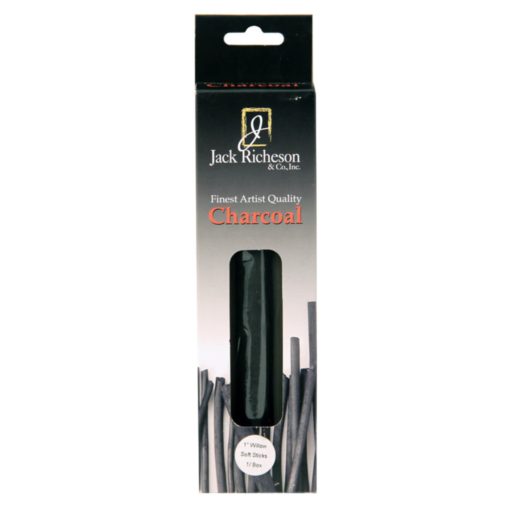Jack Richeson Charcoal, 1'' Willow Soft Jumbo
