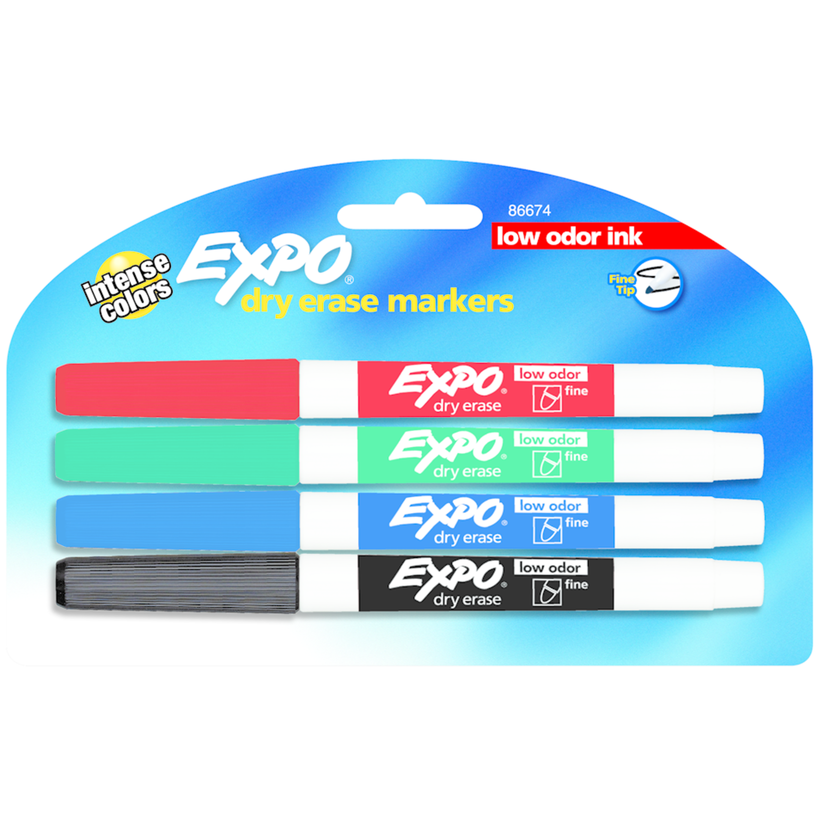 Sanford Expo Low Odor Dry Erase Marker - Asst Fine Point