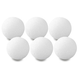 Floracraft Styrofoam Balls, 3", 6/Pkg.