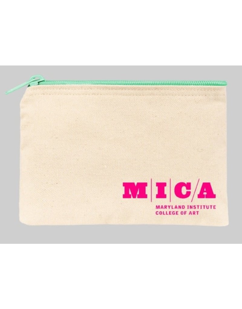 MICA Store MICA Small Natural Canvas Pouch