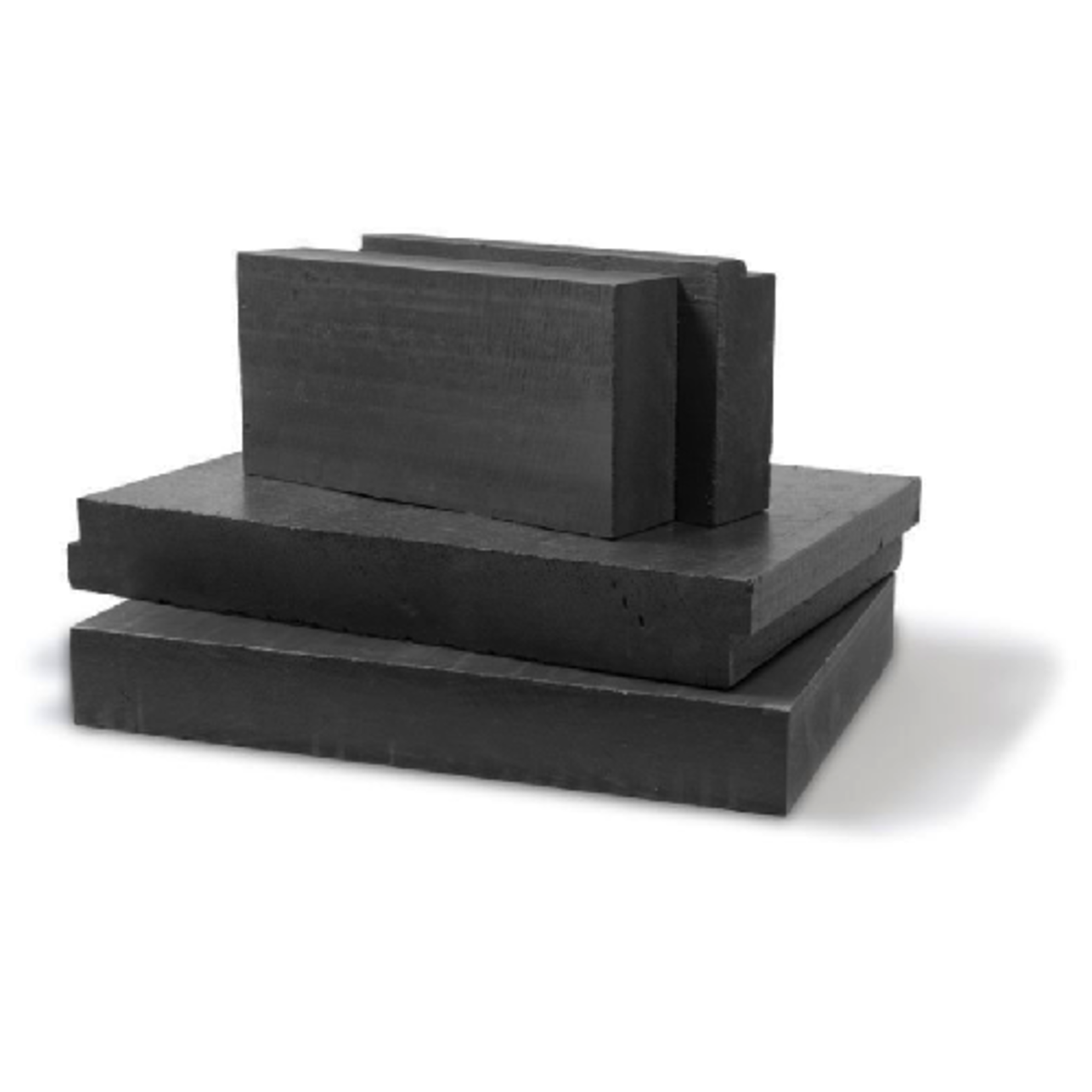 Foam Sales Group Polystyrene Foam Block Black 4''X12''X12 (DOW)