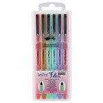 Uchida Le Pen Flex Sets, 6-Pen Pastel Colors Set
