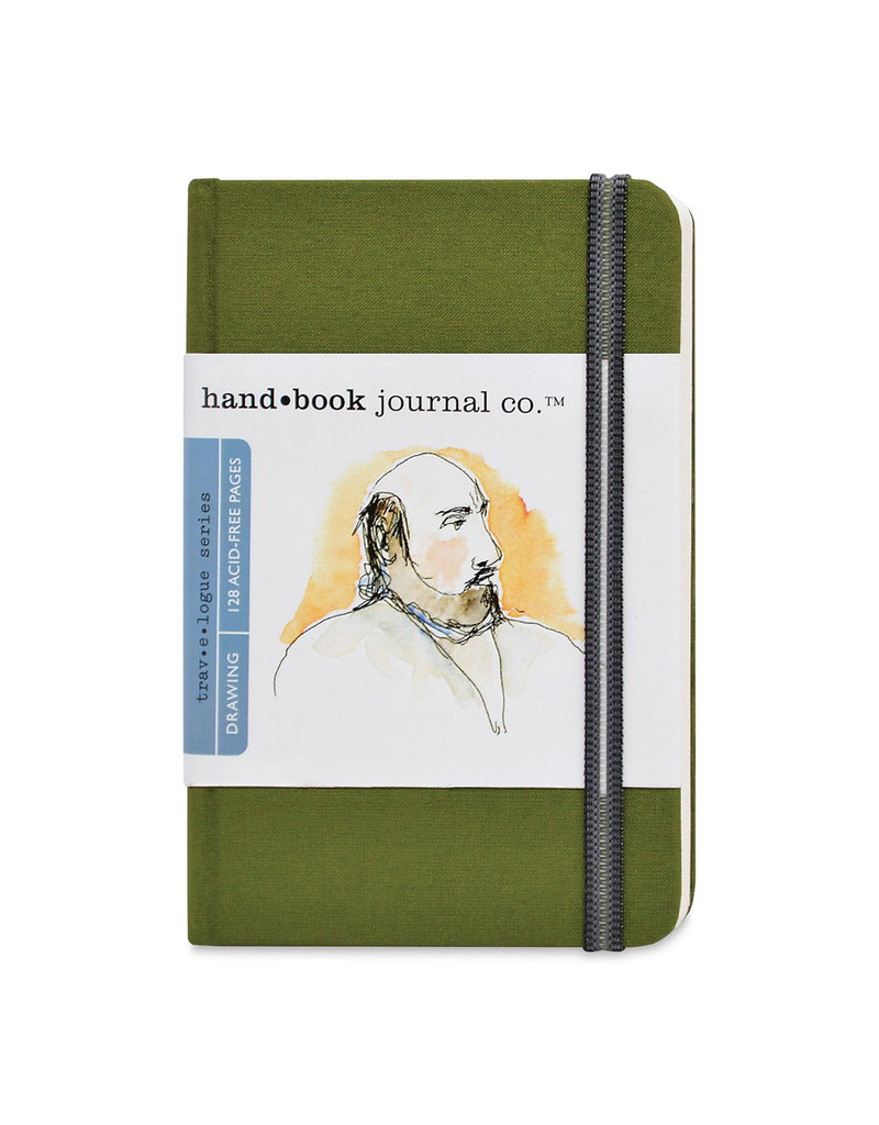 Global Hand Book 3.5 X 5.5 Portrait, Cadmium Green