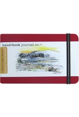 Global Hand Book 3.5 X 5.5 Landscape, Vermilion Red