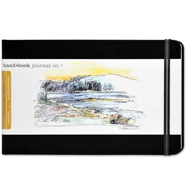 Global Hand Book 5.5 X 8.25 Landscape, Ivory Black