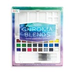 Ooly Chroma Blends Travel Watercolor Palette - 27 Piece Set