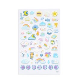 Ooly Stickerville Stickers Standard - Weather Pals
