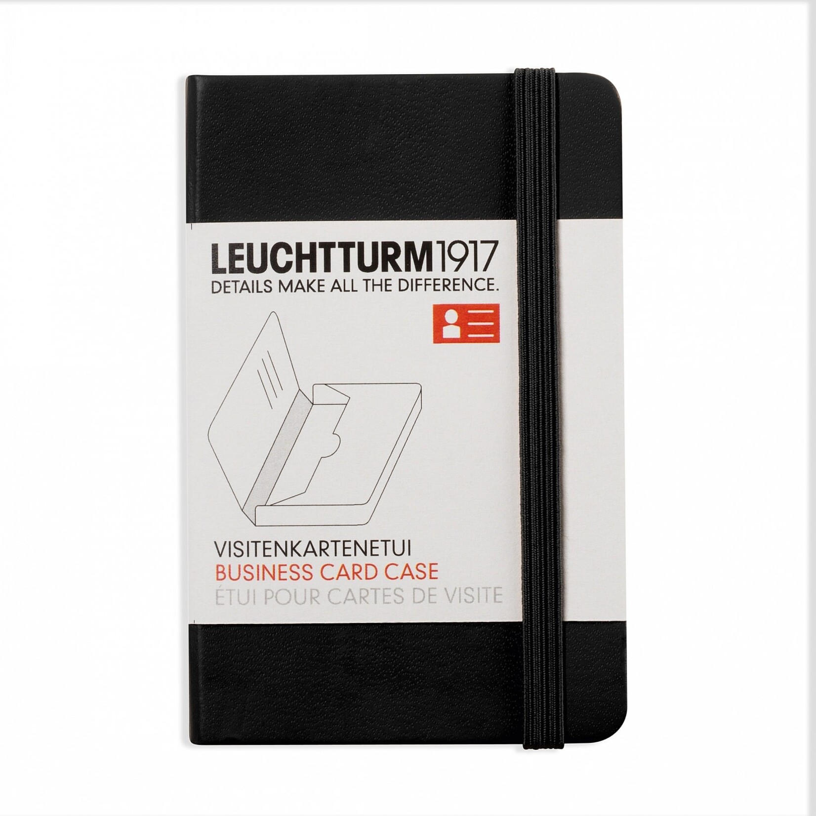 Leuchtturm Leuchtturm Card Case Black