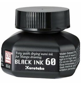 Zig Mangaka Cartoonist Pens- Black Ink Set of 8