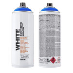 Montana Montana Cans WHITE Spray Paint, 400ml, Bavaria Blue