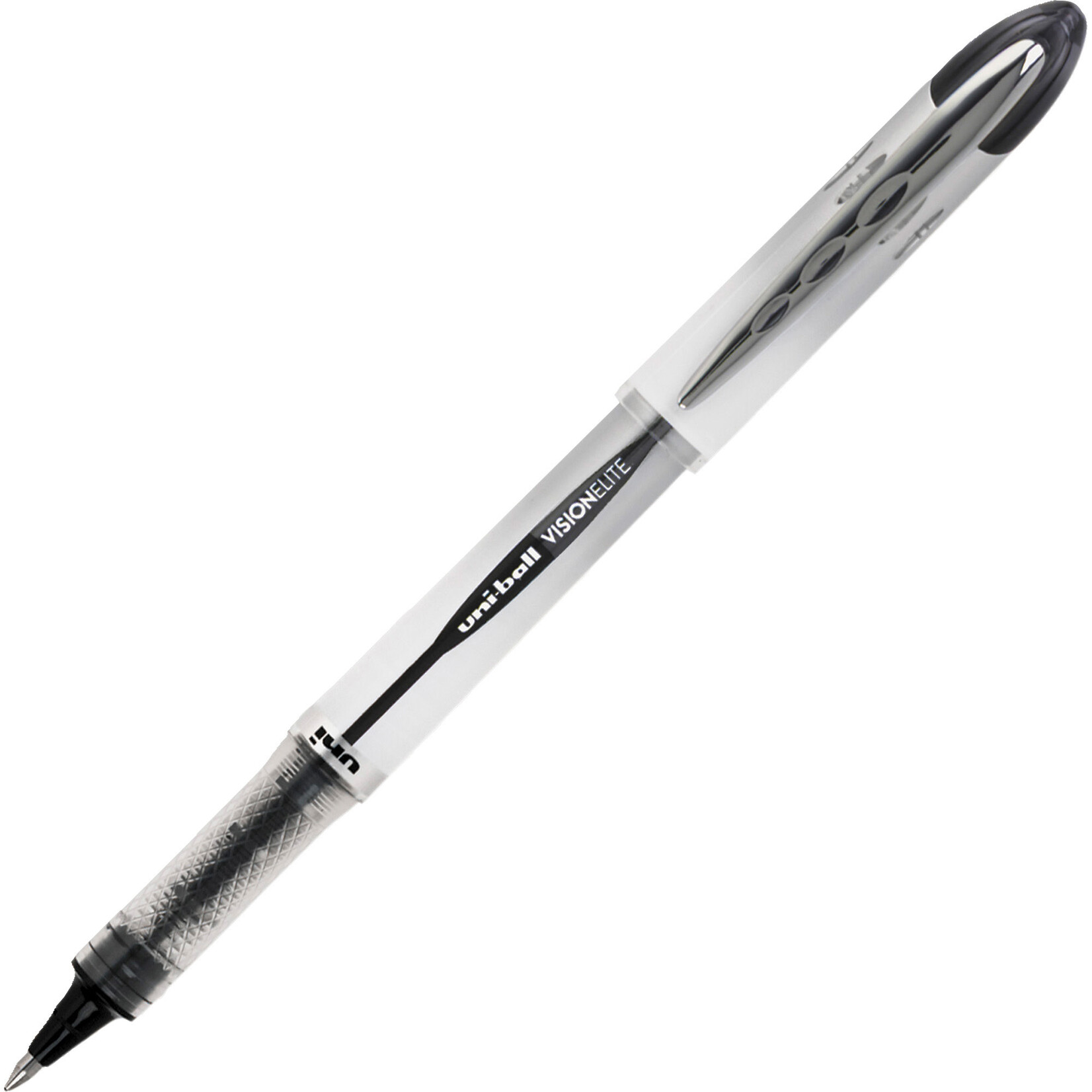 UB Vision Pens Uni-Ball Vision Elite Pens, .8mm Fine Point, Black