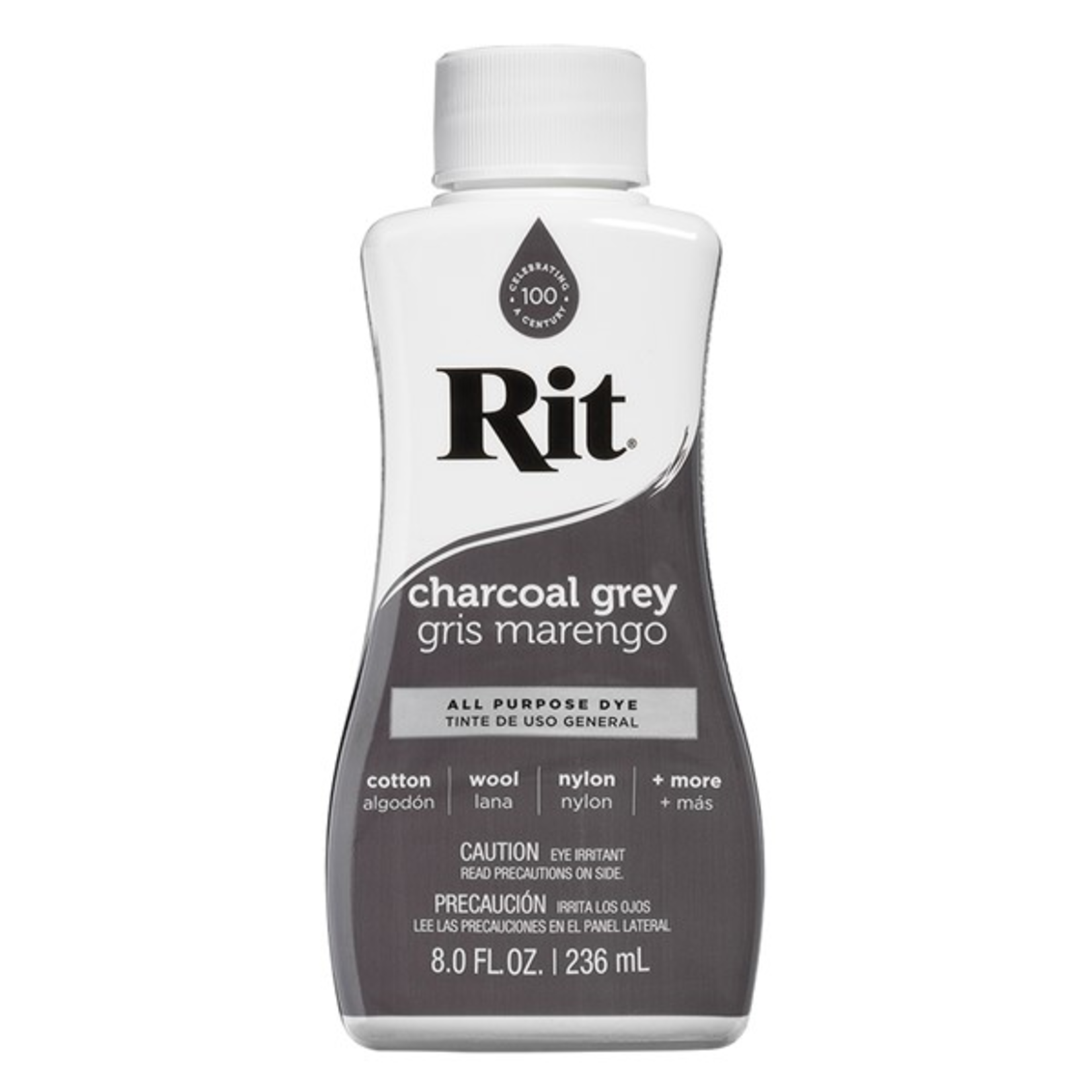 Rit Dye Rit Dye Liquid Charcoal Gray