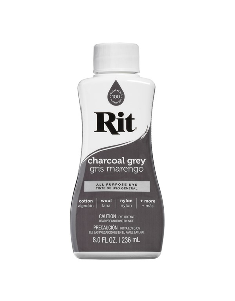 Rit Dye Liquid Charcoal Gray - MICA Store