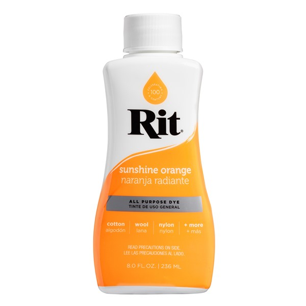 Rit Dye Liquid Sunshine Orange - MICA Store