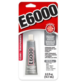 Eclectic E6000 Glue Med Vis .5 Fl Oz Cd