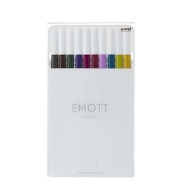 UX Uni Emott Fineliners EMOTT Fineliner Pen Sets, 10-Pen Set #3