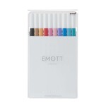 UX Uni Emott Fineliners EMOTT Fineliner Pen Sets, 10-Pen Set #2