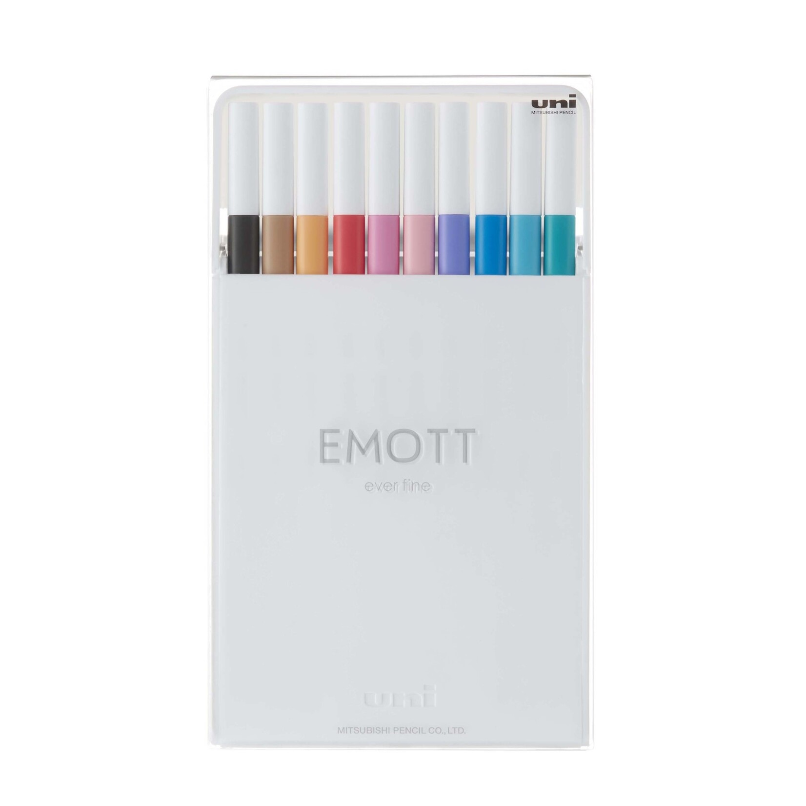 UX Uni Emott Fineliners EMOTT Fineliner Pen Sets, 10-Pen Set #2