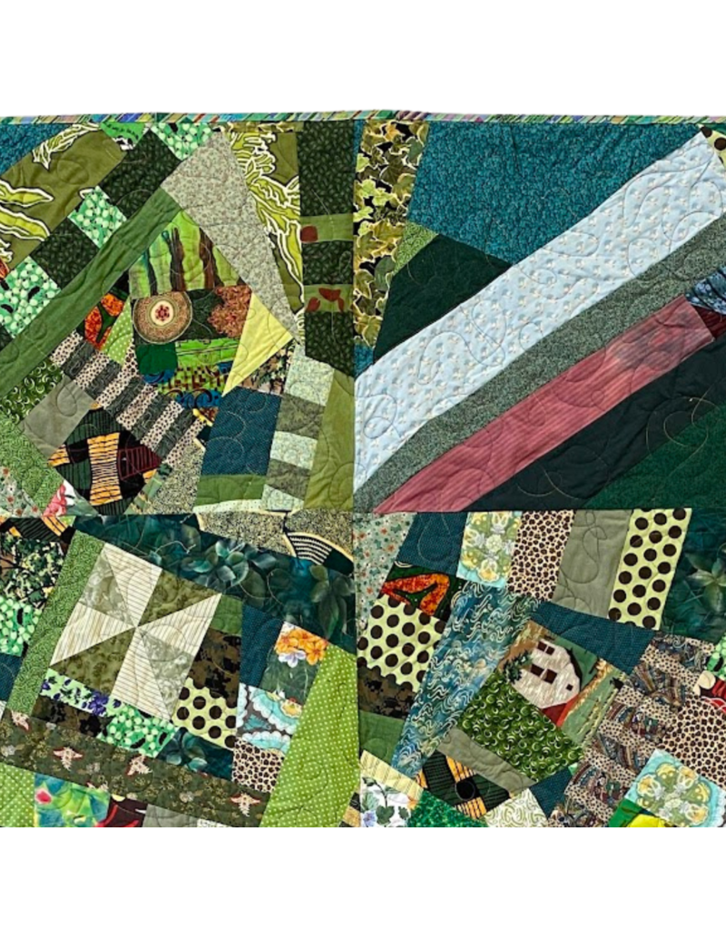 MICA QUILT RAFFLE - View From Above Quilt to Benefit POC Students at MICA
