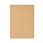 Fabriano Ecoqua Original Staple-Bound Notebooks, 5.8" x 8.3" (A5) - Blank, Beige - 40 Shts