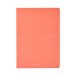 Fabriano Ecoqua Original Staple-Bound Notebooks, 5.8" x 8.3" (A5) - Blank, Flamingo - 40 Shts
