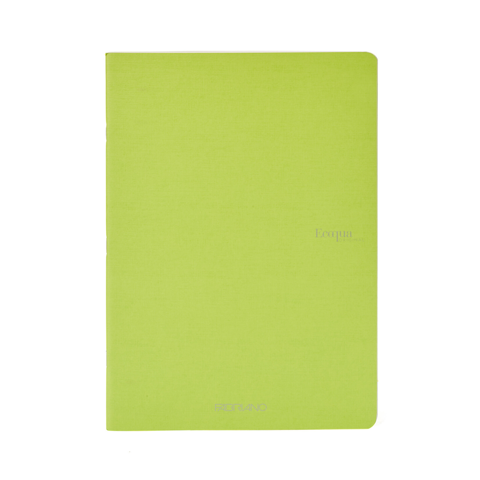 Fabriano Ecoqua Original Staple-Bound Notebooks, 5.8" x 8.3" (A5) - Blank, Lime - 40 Shts
