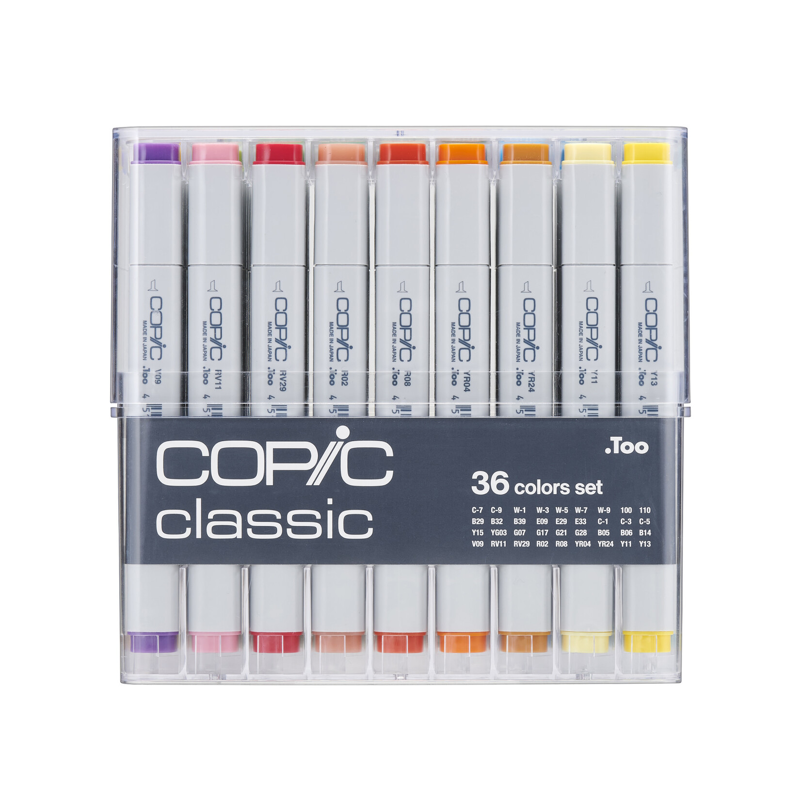 Copic COPIC Markers, Sets, 36-Color Set - V2