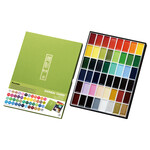 Kuretake Zig Gansai Tambi Watercolor Sets, 48-Color Set