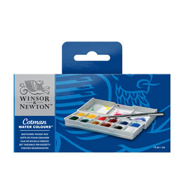 Japanese Watercolor Pan Sets, 6-Color Basic Set - MICA Store