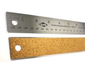 Alvin Non-Skid Stainless Steel Ruler