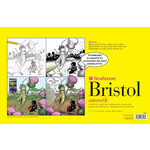 Strathmore Strathmore Sequential Art Bristol Paper Sheet, 300 Series, 11" x 17", Smooth