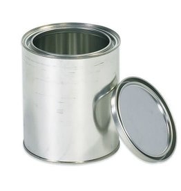 Uline Unlined Metal Can with No Handle - 1 Pint